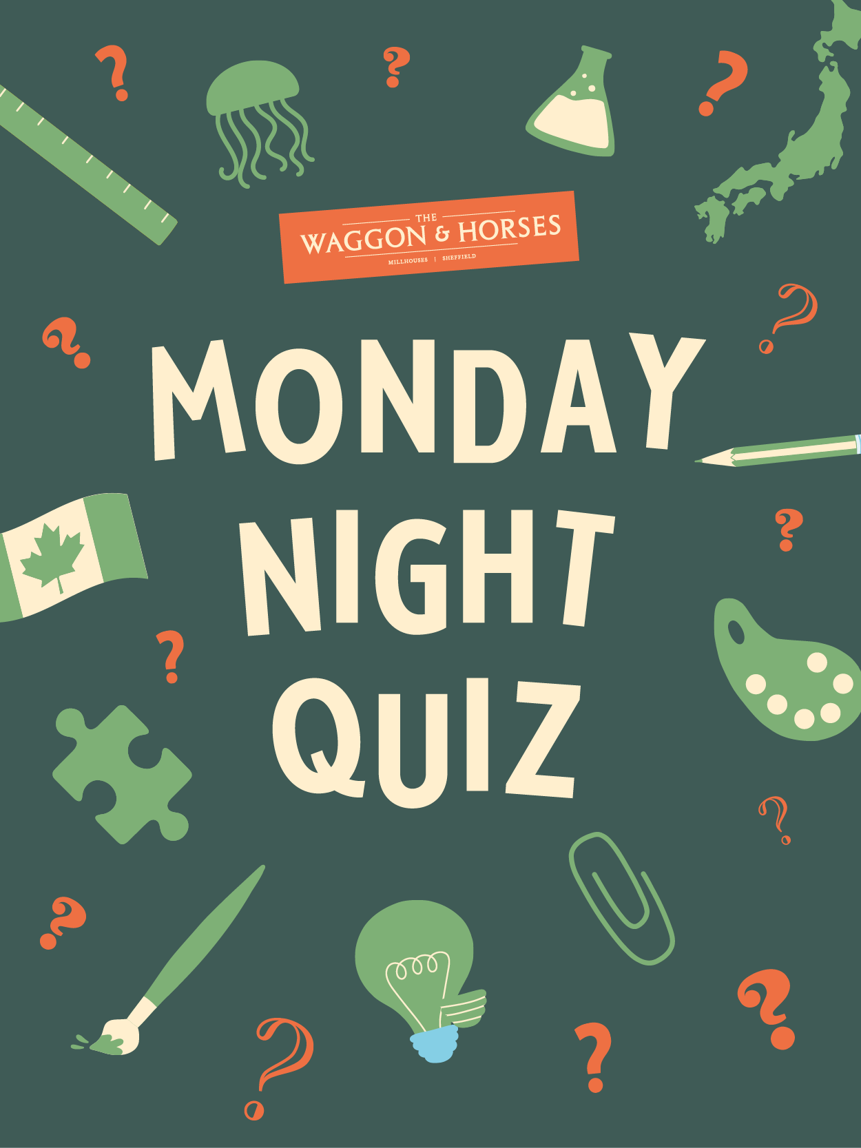 The Waggon and Horses Monday Night Quiz