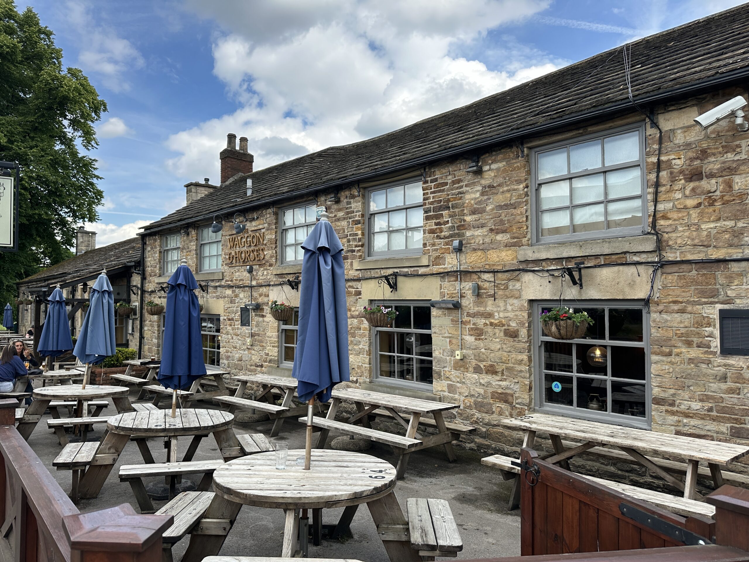 Front of the Waggon and Horses Millhouses